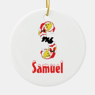 Ornamento De Cerâmica Seu nome aqui! Urso de ursinho feito sob encomenda