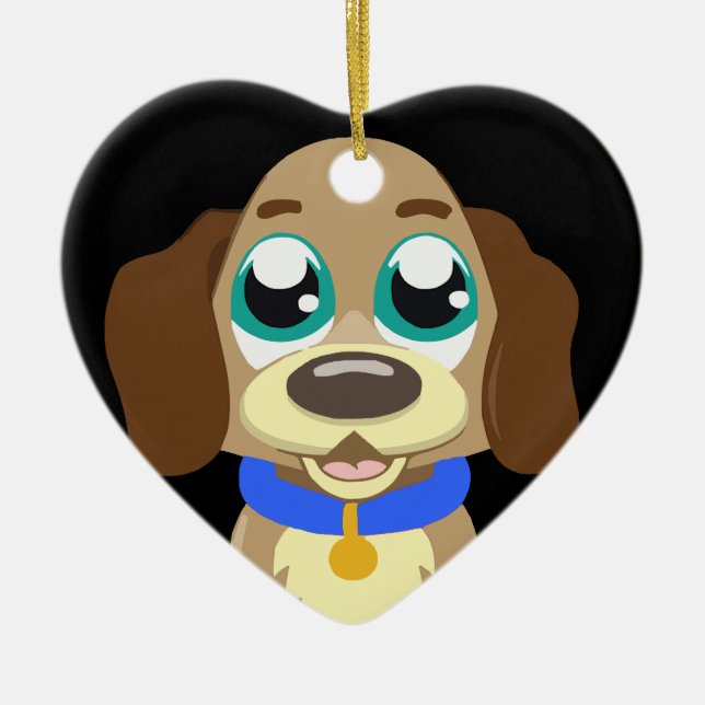 Ornamento De Cerâmica Seu Pet (Frente)