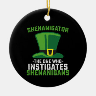Ornamento De Cerâmica Shenanigator Aquele Que Instiga Travessuras