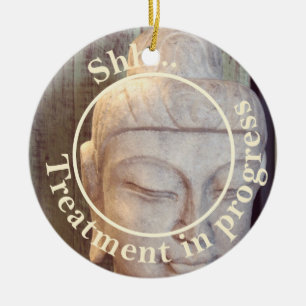 Ornamento De Cerâmica Siddhartha Gautama Foto
