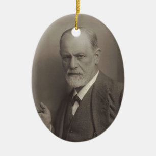 Ornamento De Cerâmica Sigmund Freud