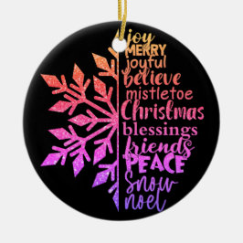 Ornamento De Cerâmica Significado do Natal