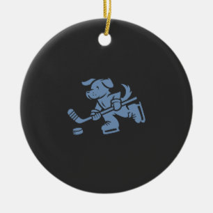 Ornamento De Cerâmica Silhueta de Cachorro Golden Retriever Labrador Hóq