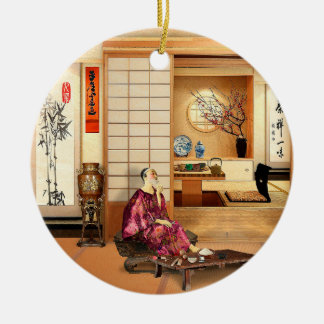 Ornamento De Cerâmica Silky Rice Powder