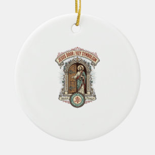 Ornamento De Cerâmica Simbolismo da Chave da Porta de Jesus Simbolismo d