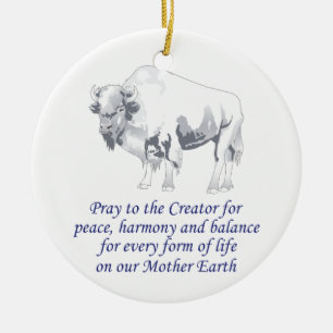 Ornamento De Cerâmica Simbolismo do nativo americano