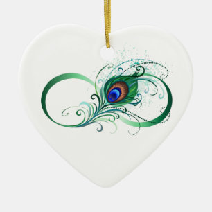 Ornamento De Cerâmica Símbolo Infinito com Pancete