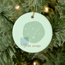 Ornamento De Cerâmica Símbolo Zodiac Virgo