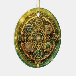 Ornamento De Cerâmica Sinal de Fluxo de Riqueza
