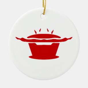 Ornamento De Cerâmica Sinal de Korean BBQ (고기구이)