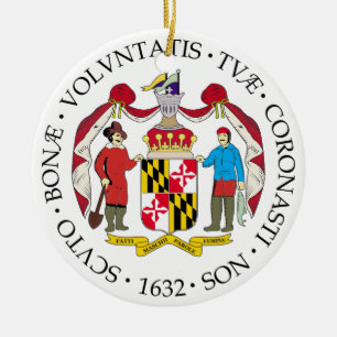 Ornamento De Cerâmica Sinal de Maryland