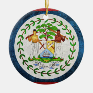 Ornamento De Cerâmica Sinalizador Belize