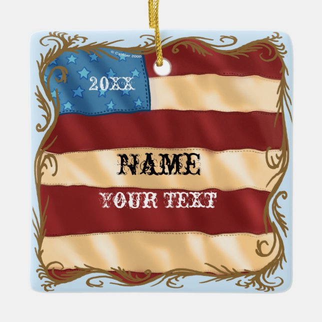 Ornamento De Cerâmica Sinalizador de espiral (Frente)