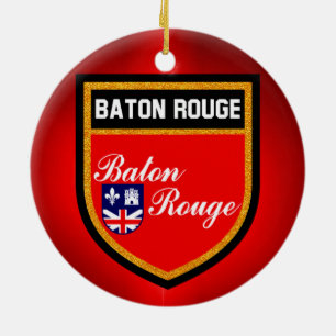 Ornamento De Cerâmica Sinalizador de Rota de Baton