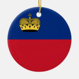 Ornamento De Cerâmica Sinalizador Liechtenstein