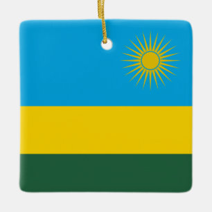 Ornamento De Cerâmica Sinalizador Ruanda