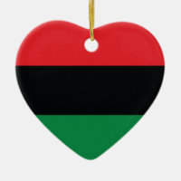Sinalizador vermelho, preto e verde