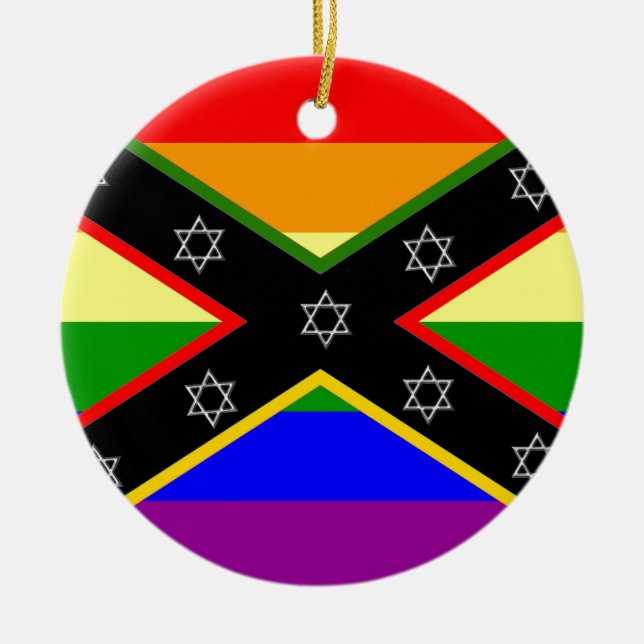 Ornamento De Cerâmica SinalizadorCon (Frente)