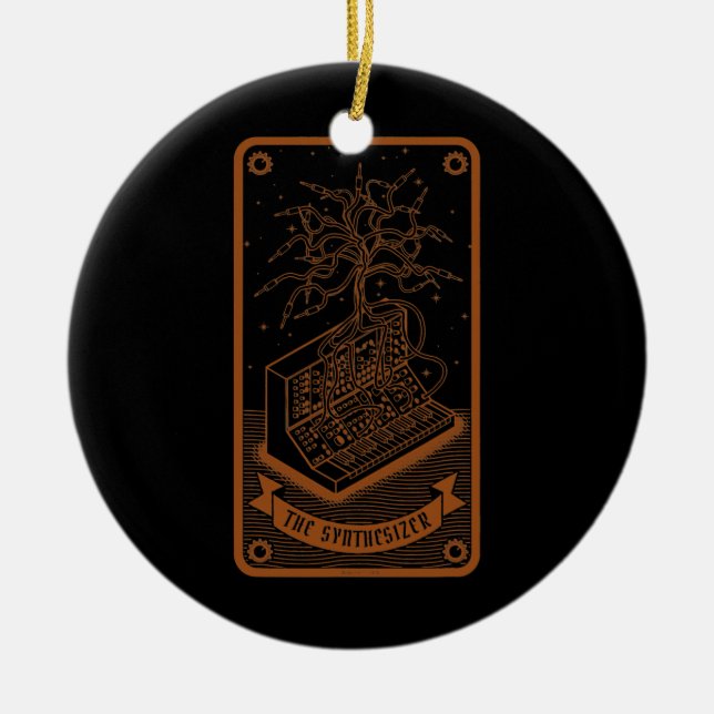 Ornamento De Cerâmica Sincronização Engraçada da placa de inicialização  (Frente)