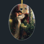 Ornamento De Cerâmica Sir Frank Dicksee, Romeu e Julieta Ornament<br><div class="desc">Sir Frank Dicksee,  Romeu e Julieta Ornament</div>