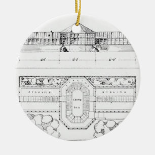 Ornamento De Cerâmica Sistema de aquecimento para uma estufa, um