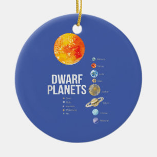 Ornamento De Cerâmica Sistema Solar de Camisa T Planetas