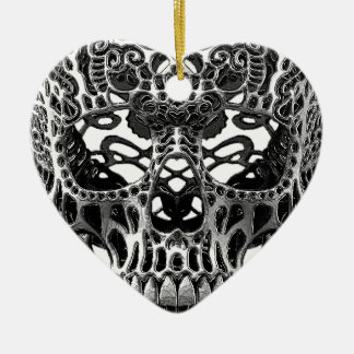 Ornamento De Cerâmica Skull.png modelado