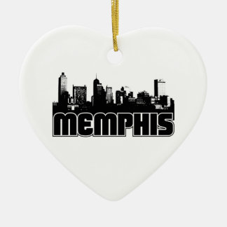 Ornamento De Cerâmica Skyline de Memphis