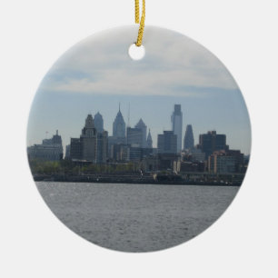 Ornamento De Cerâmica Skyline de Philadelphfia