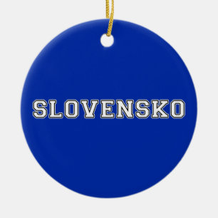 Ornamento De Cerâmica Slovensko