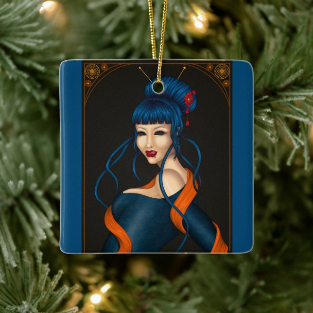 Ornamento De Cerâmica Slurp  (Árvore)