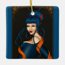 Ornamento De Cerâmica Slurp 