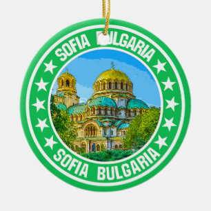 Ornamento De Cerâmica Sofia Bulgária