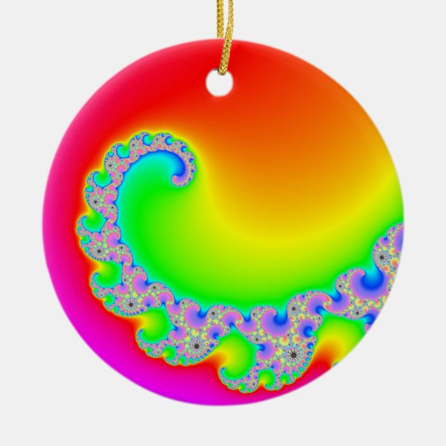 Ornamento De Cerâmica Sol Blask (Frente)