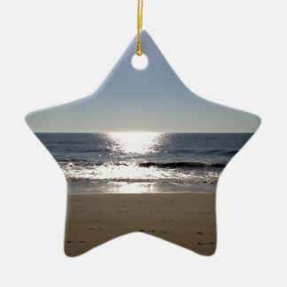 Ornamento De Cerâmica Sol da praia