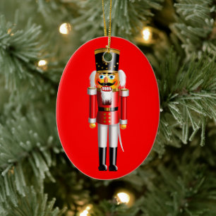 Ornamento De Cerâmica Soldados de brinquedo engraçados do Nutcracker