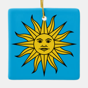 Ornamento De Cerâmica Solenóide de Mayo de Uruguai