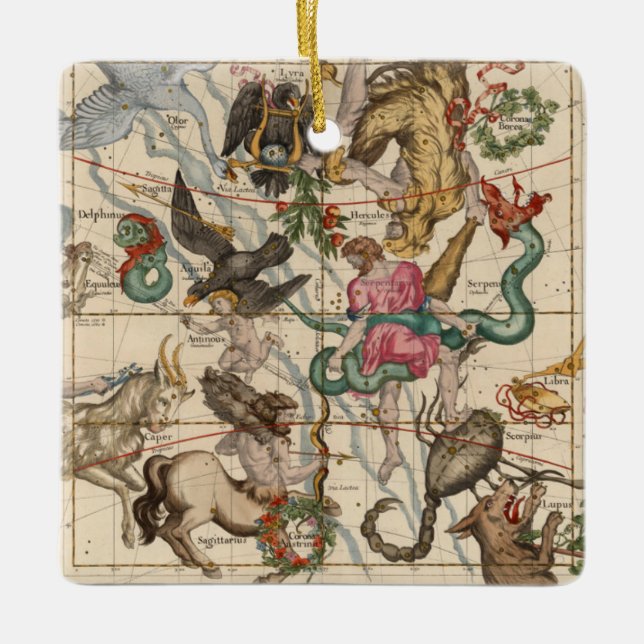 Ornamento De Cerâmica Solstício de inverno (Frente)