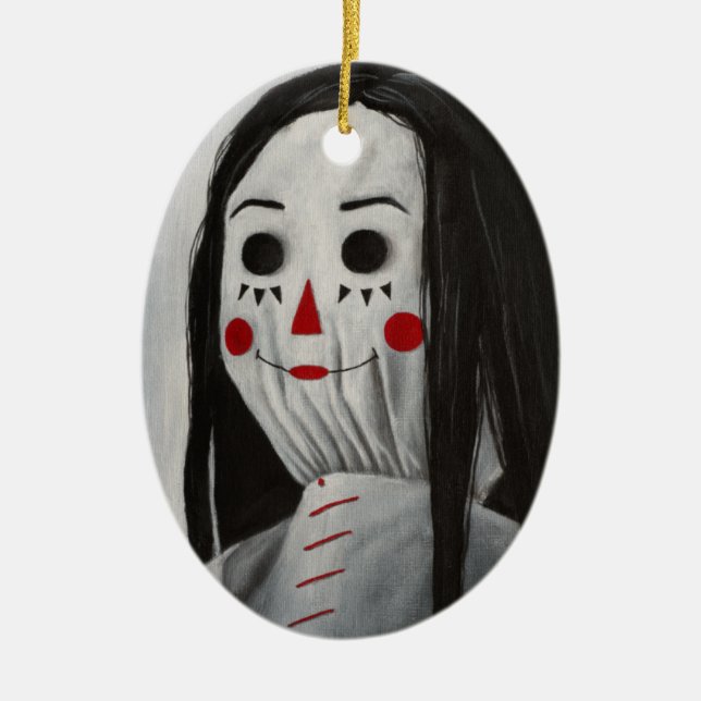 Ornamento De Cerâmica Somos todos Dolls Here IV Cerâmica Ornament (Frente)