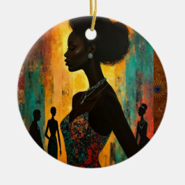 Ornamento De Cerâmica Sophisticated Soul   