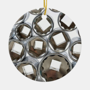 Ornamento De Cerâmica Soquetes empilhados