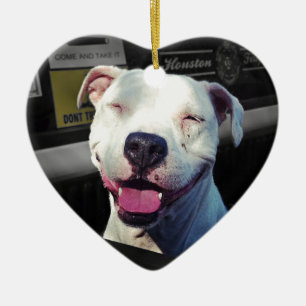 Ornamento De Cerâmica Sorriso