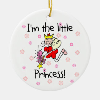 Ornamento De Cerâmica Sou a Pequena Princesa
