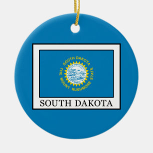 Ornamento De Cerâmica South Dakota
