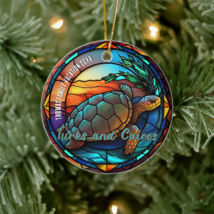 Ornamento De Cerâmica Souvenir das Turcas e Caicos