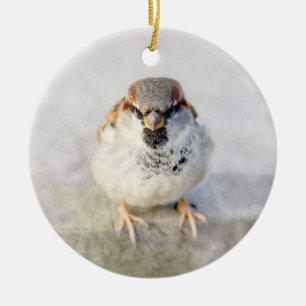 Ornamento De Cerâmica Sparrow - O Guerreiro