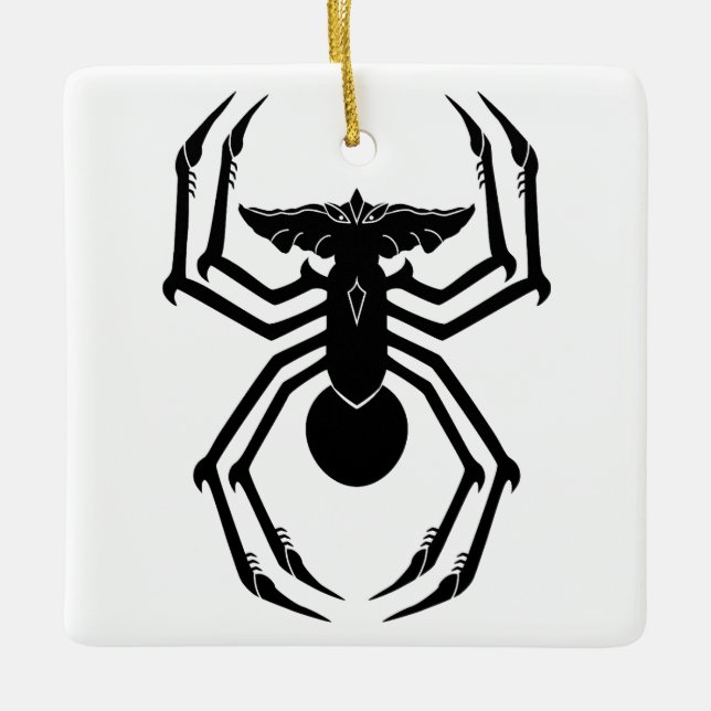 Ornamento De Cerâmica SpiderGremlin (Frente)