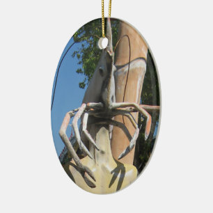 Ornamento De Cerâmica Sr. Crustacean AKA Lobster Head ... Inferno Budist