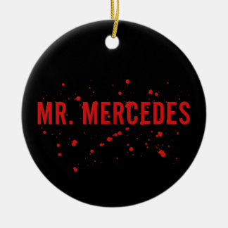 Ornamento De Cerâmica Sr. Mercedes Logotipo