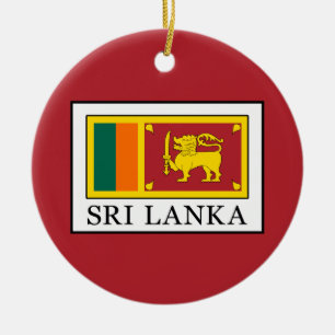 Ornamento De Cerâmica Sri Lanka